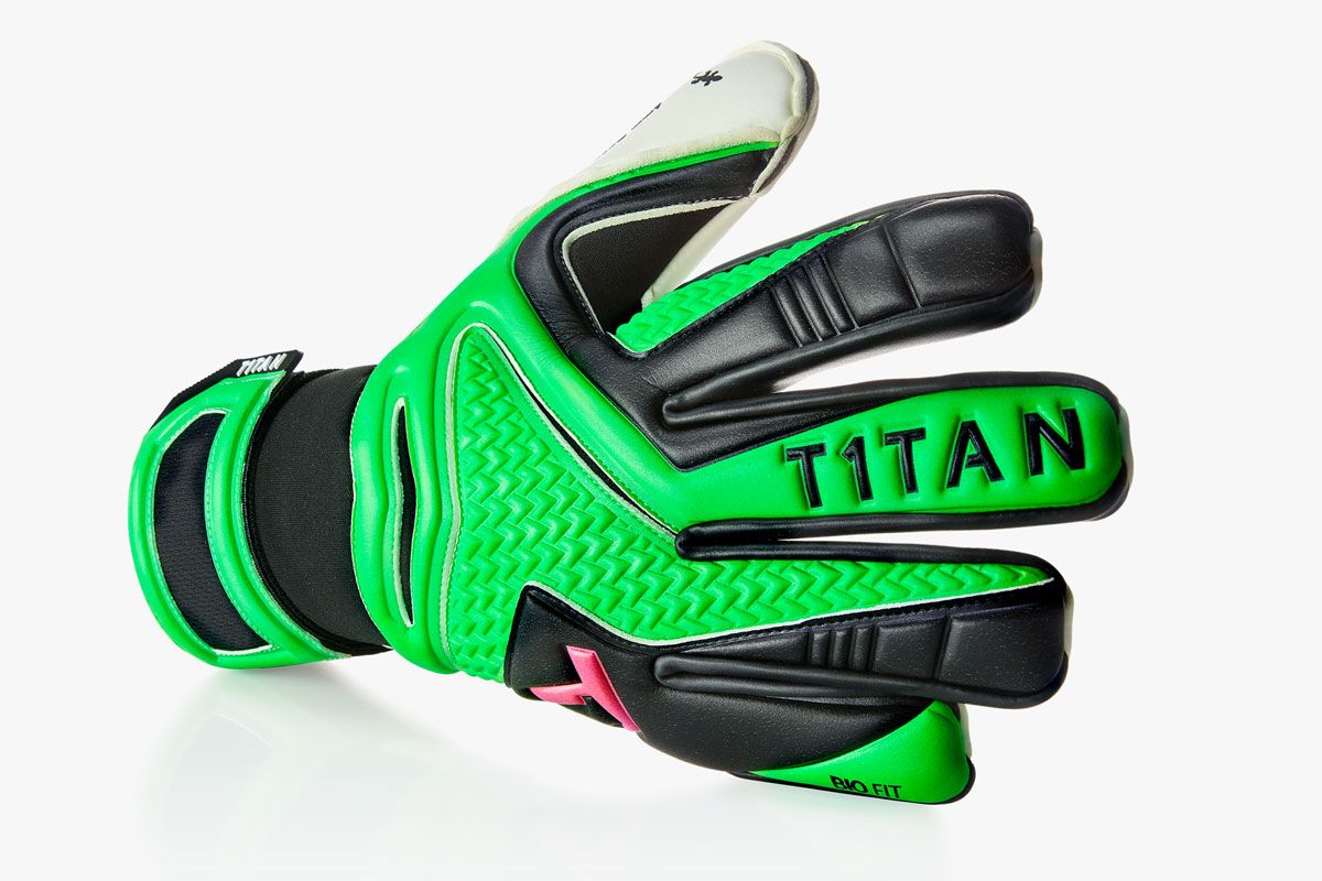 T1TAN professional goalkeeper gloves Join the Rebellion!